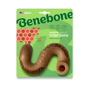 1ea Benebone Medium Tripe Bone - Treats